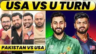 🔴PAKISTAN vs USA: U TURN SPECIALISTS PAK vs MIGHTY USA WITH NRIs. ANOTHER KNOCK OUT BLOW?