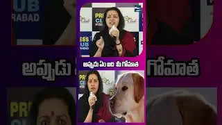 అప్పుడు ఏం ఐది  మీ గోమాత..|Renu Desai Fires on Stray Dog Killings |Animal Safety Debate in Hyderabad