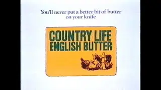 Countrty Life English Butter - Early 1980s advert (UK)