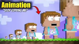 STOP COPYING ME !! | Growtopia Animation