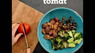 Svinnsmart! Korvsallad.