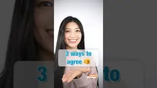 3 ways to agree. in Chinese #chinese #mandarin #viral #youtubeshorts #learning #easy #language