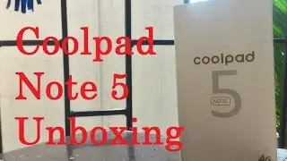 COOLPAD NOTE 5 Unboxing & ReView