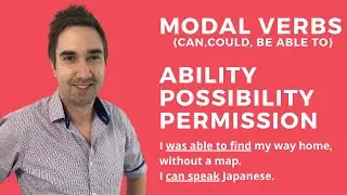 Can, Could, be able to - Modals verbs for ability, permission, and Possibility