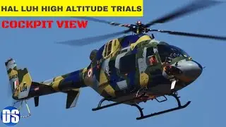 HAL LUH High Altitude Trials Cockpit View
