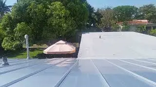 Flat Roof in Miami Springs | Roofer Mike Video