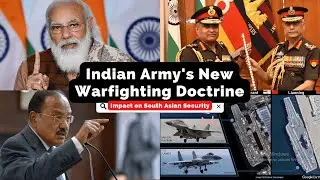 Indian Army's New Land Warfare Doctrine #drmasoodkhattak #internationalaffairs #india