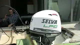 X-Tech Liquid LPG Injected Selva Murena 70hp Outboard Engine