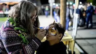 🇦🇿 masquerade mask face art painting artist in azerbaijan #baku #azerbaijan #travel #funny