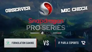 [ MIC CHECK OBSERVER ] FORMULATION GAMING VS IF PARLA ES  | EUR & MENA League of Legends: Wild Rift