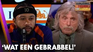 Johan ziet Memphis Depay op persconferentie Oranje: 'Wat een gebrabbel!' | VANDAAG INSIDE ORANJE