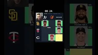 Perfect MLB Immaculate Grid in 60 Seconds - Minute Grid Day 6