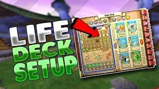 Wizard101: ADEPT LIFE PVP DECK SETUP!