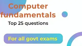 computer fundamentals MCQ practice | computer MCQ#latest  #mock test