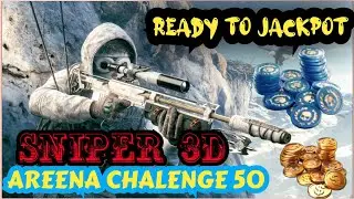 Sniper 3D Assassin | Got Jackpot  | Arena Challenge 50 Round Done