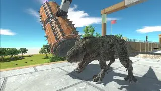 EXTREME OBSTACLE COURSE - Animal Revolt Battle Simulator