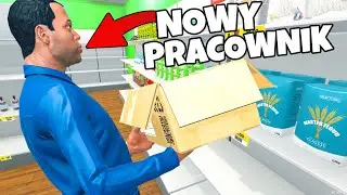 ❄️ MAGAZYNIER W ŻABCE!? UPDATE | Supermarket Simulator |