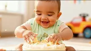 Tiny Birthday Star&rdquo;!&rdquo; Baby Rhymes New Song | Meta Baby Ai | Baby Song