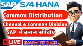 SAP SD Common Distribution Channel and Common Division ll Full Concept & Configuration Tutorial