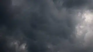 Pink Noise Wind Storm Ambience | Windy Night with Rolling Clouds to Black Screen | 8H Sleep Sounds