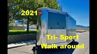 2021 CHARMAC Tri Sport Trailer Walk Around.