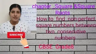 How to find the number of non-perfect square numbers between 2 consecutive Square numbers