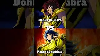 Dohko de Libra vs Kanon de G&eacute;minis 