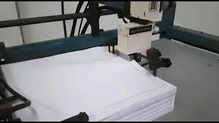 SHOEI 66 KTTL - Paper Folding Machine, Successfully Installed Customer place .