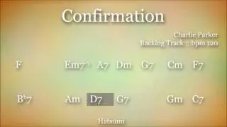 [Backing Track] Confirmation / Slow Practice/ Bpm 120 / For Piano
