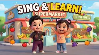 All Nursery Rhymes in English 🎵 | Sing & Learn Grocery Shopping Song for Kids | Daniel & Maria