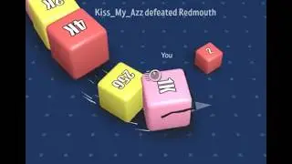 Cubes 2048.io - кто убегает, тот иногда побеждает