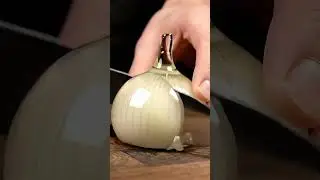 Onion glass cutting 🧅 4k
