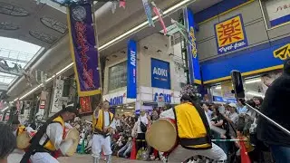はいさいフェスタ2025/鶴見エイサー潮風　道じゅねー