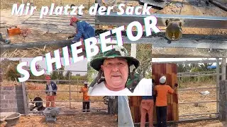 Thailand Ausgewandert. SCHIEBETOR. Schweißen und Einbau mit Hindernissen. Ein Mann macht mich böse.😡