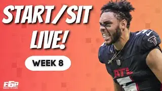 Winning Fantasy Football Week 8: Start/Sit, Bets & DFS Advice LIVE!