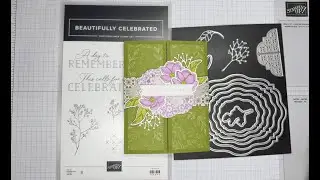 Stampin’ Up! Beautifully Celebrated Birthday Card Tutorial