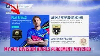 My FUT Division Rivals Placement Matches! - FIFA 19 Ultimate Team