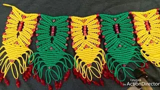 SIMPLE MACRAME TORAN / MACRAME DOOR HANGING