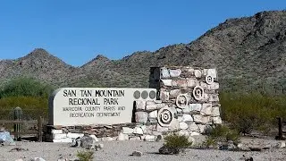 Summer Hike San Tan Mountain Regional Park:  113&deg;F!