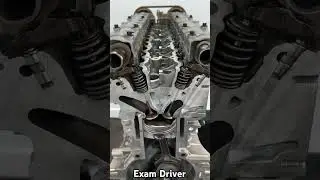N5X/S5X stock engine rotating assembly simulation 🔥 #automobile #engine #stocks #exam #examdriver