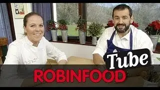 ROBINFOOD / Setas con patata y ravioli de huevo + Garbanzos con bacalao y morcilla