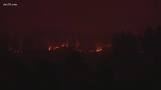Mandatory evacuation orders issued as Tamarack Fire burns in Alpine County near Markleeville