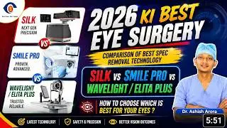 Best Specs Removal Technology 2026 | SILK, SMILE Pro or Wavelight Plus?