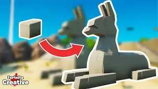 How to Build EPIC statues - Fortnite Creative