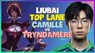 Liubai Rank 1 Camille Mechanics Breakdown Challenger Top Lane Engsub