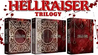 Hellraiser Trilogy Collector's Edition Bluray Unboxing.