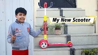 R for Rabbit Road Runner Scooter for kids - Unboxing, Installation & Ride demo | ft. Sparsh Hacks