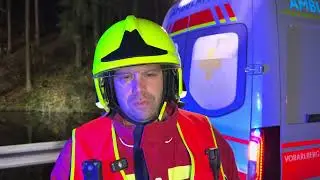 Dominik H&auml;usle Feuerwehr Satteins zum Einsatz am schwarzen See