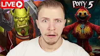 🔴KEINE ANGST🔴 -  WoW Hardcore und Poppy Playtime 5 Fangame