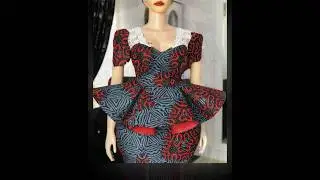 DETAILED TUTORIAL: HOW TO CUT AND SEW 360 DEGREES PEPLUM #sewingtutorial #tutorial #peplum